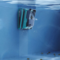 Bezprzewodowy automatyczny odkurzacz do basenów Niya Tracker 35 Dno, ściany i linia wody