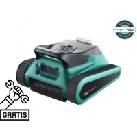 Bezprzewodowy automatyczny odkurzacz do basenów Niya Tracker 35 Dno, ściany i linia wody