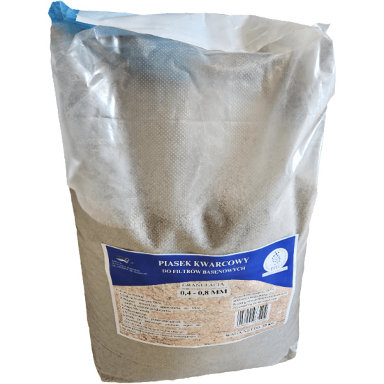 Piasek kwarcowy filtr piaskowy do basenu 25 kg