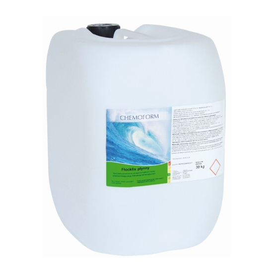 Koagulant do Basenu Flockfix 30 kg Chemoform – Płynny Środek do Krystalizacji Wody