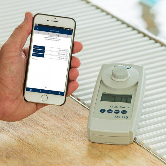 Fotometr Basenowy Lovibond MD 110 z Bluetooth 3 w 1